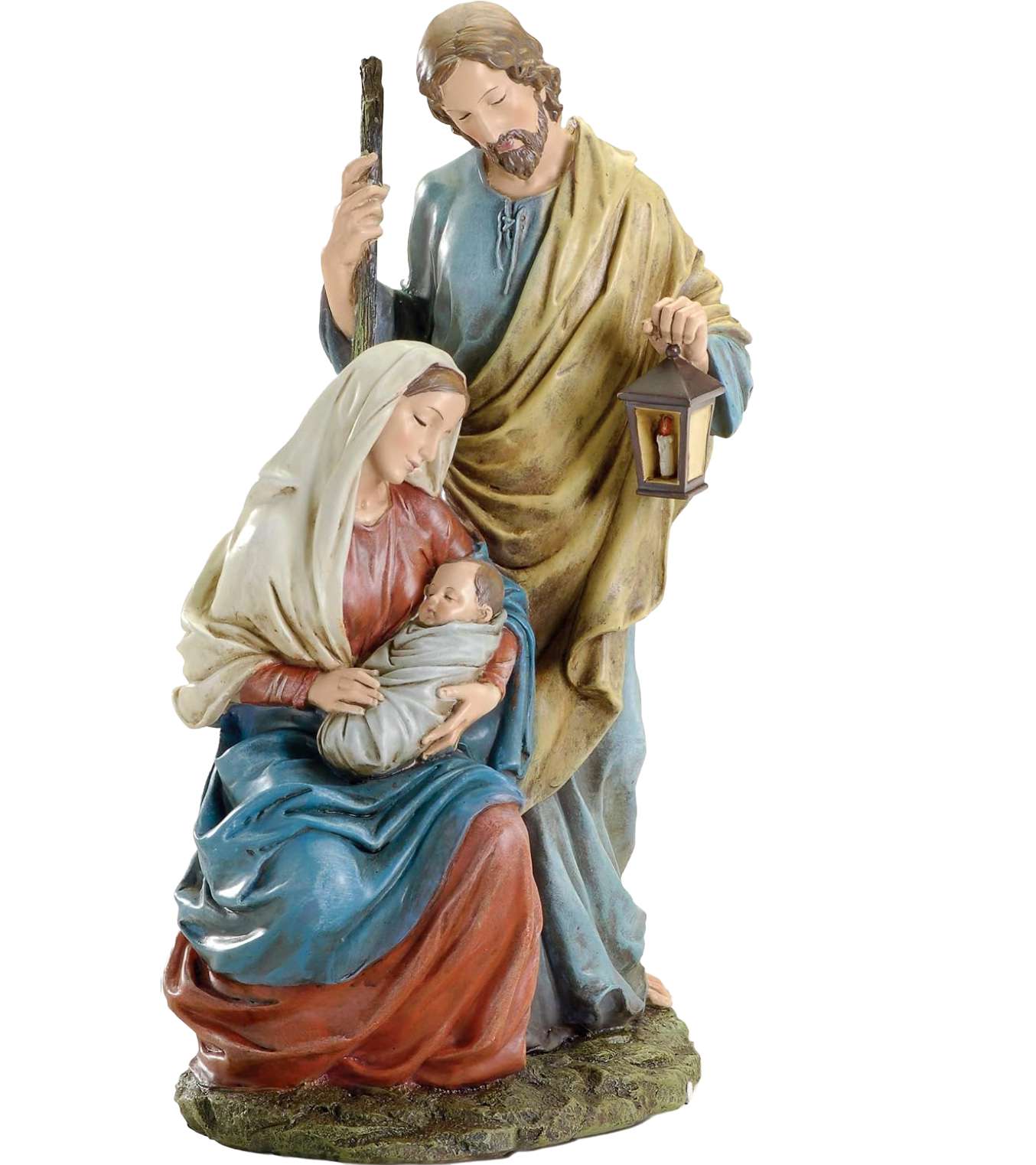 Nativity Holy Family Resin Figurine
