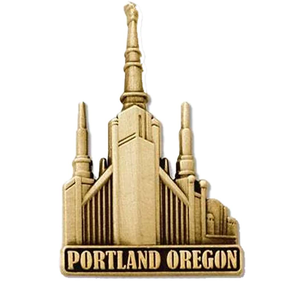 Portland Temple Pin, , large