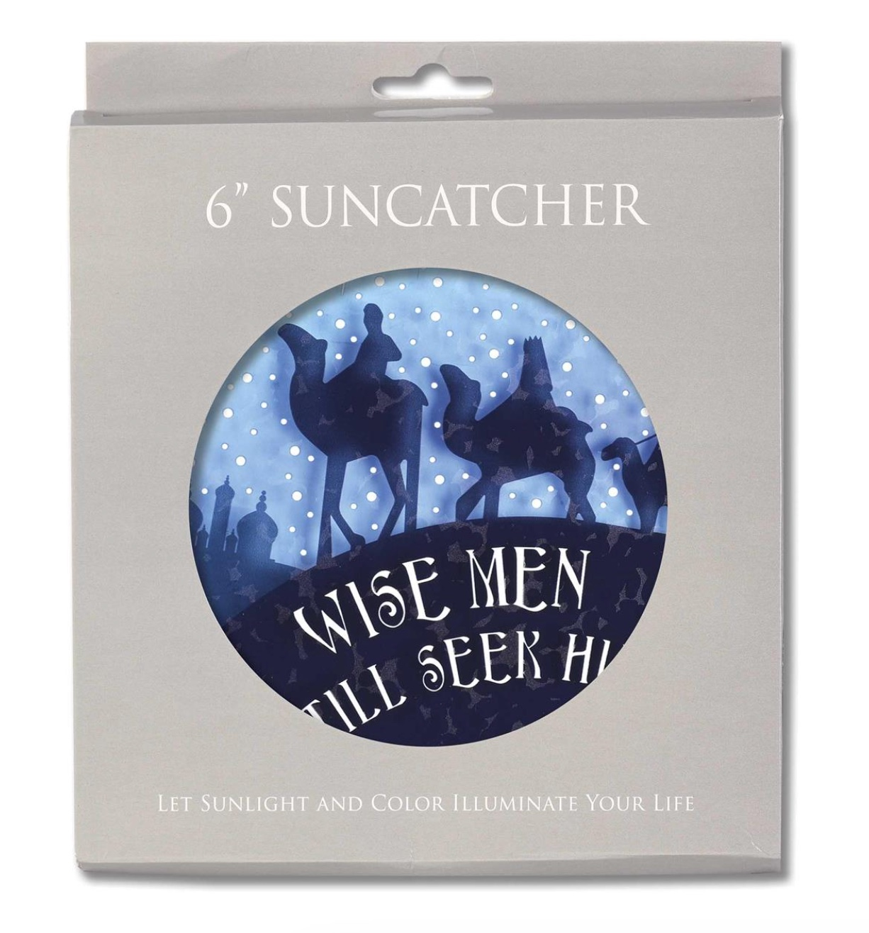 Wisemen Seek Him Starry Night Suncatcher, , large