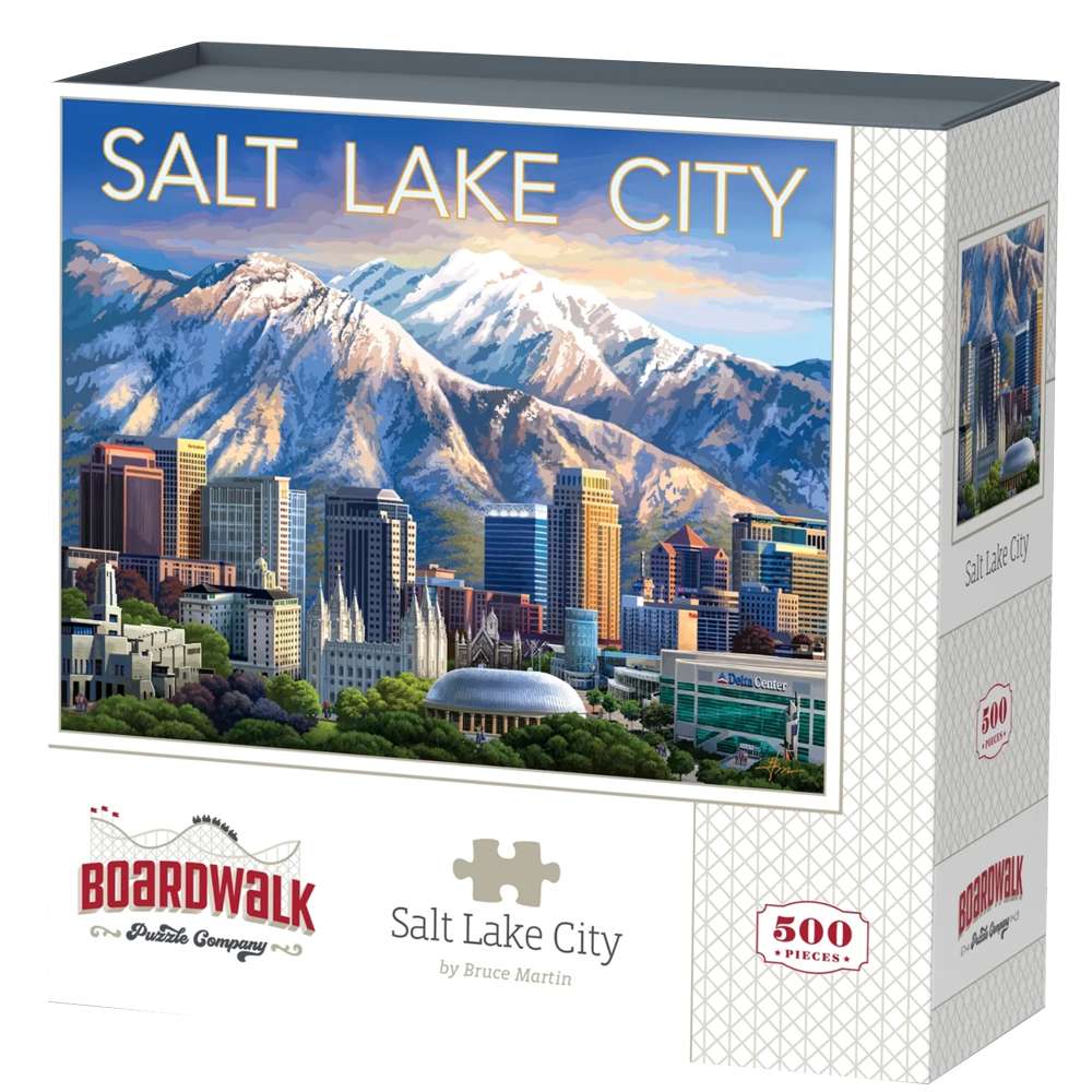 Salt Lake City 500 Piece Puzzle