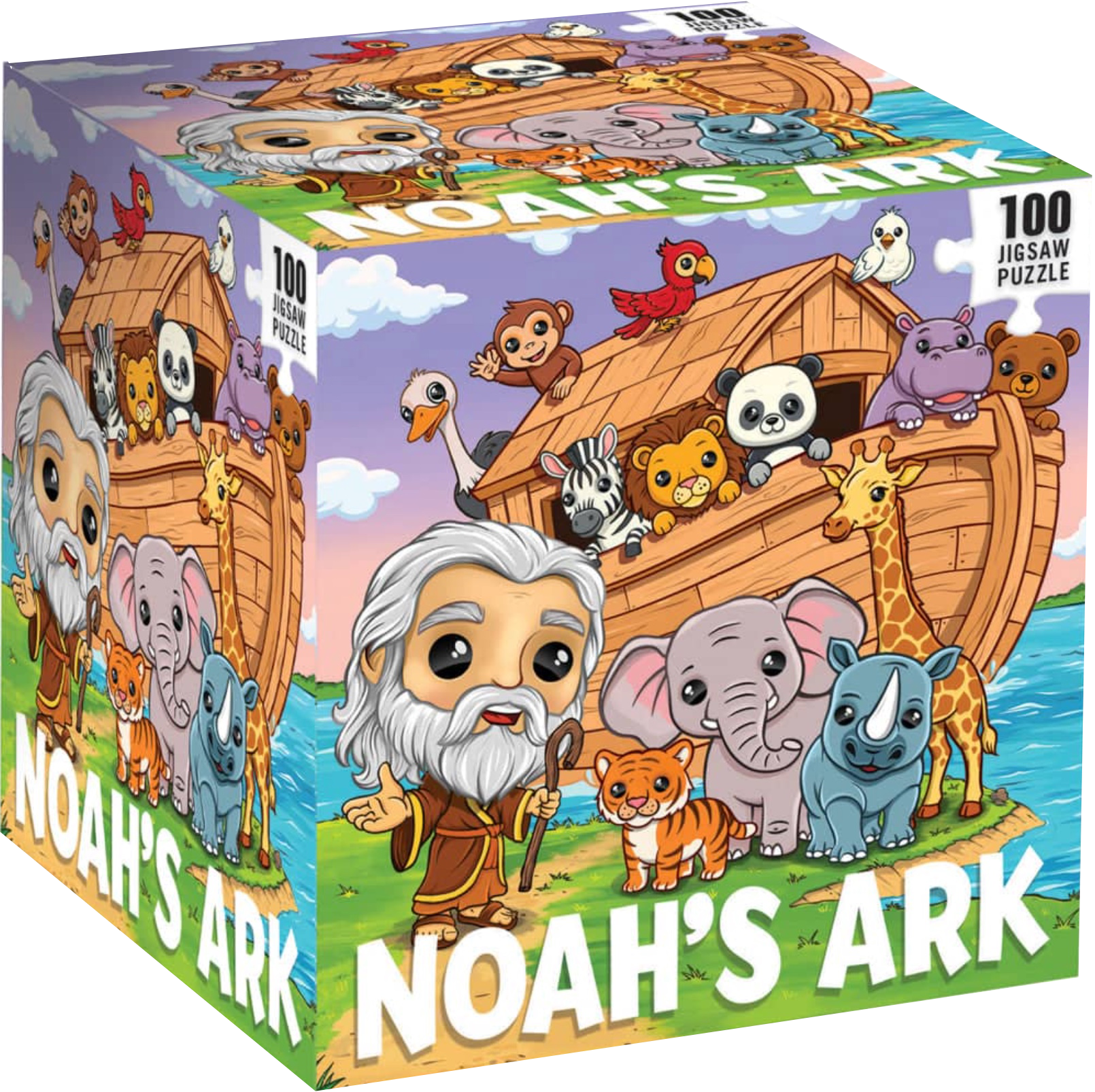 Noah's Ark 100 Piece Puzzle