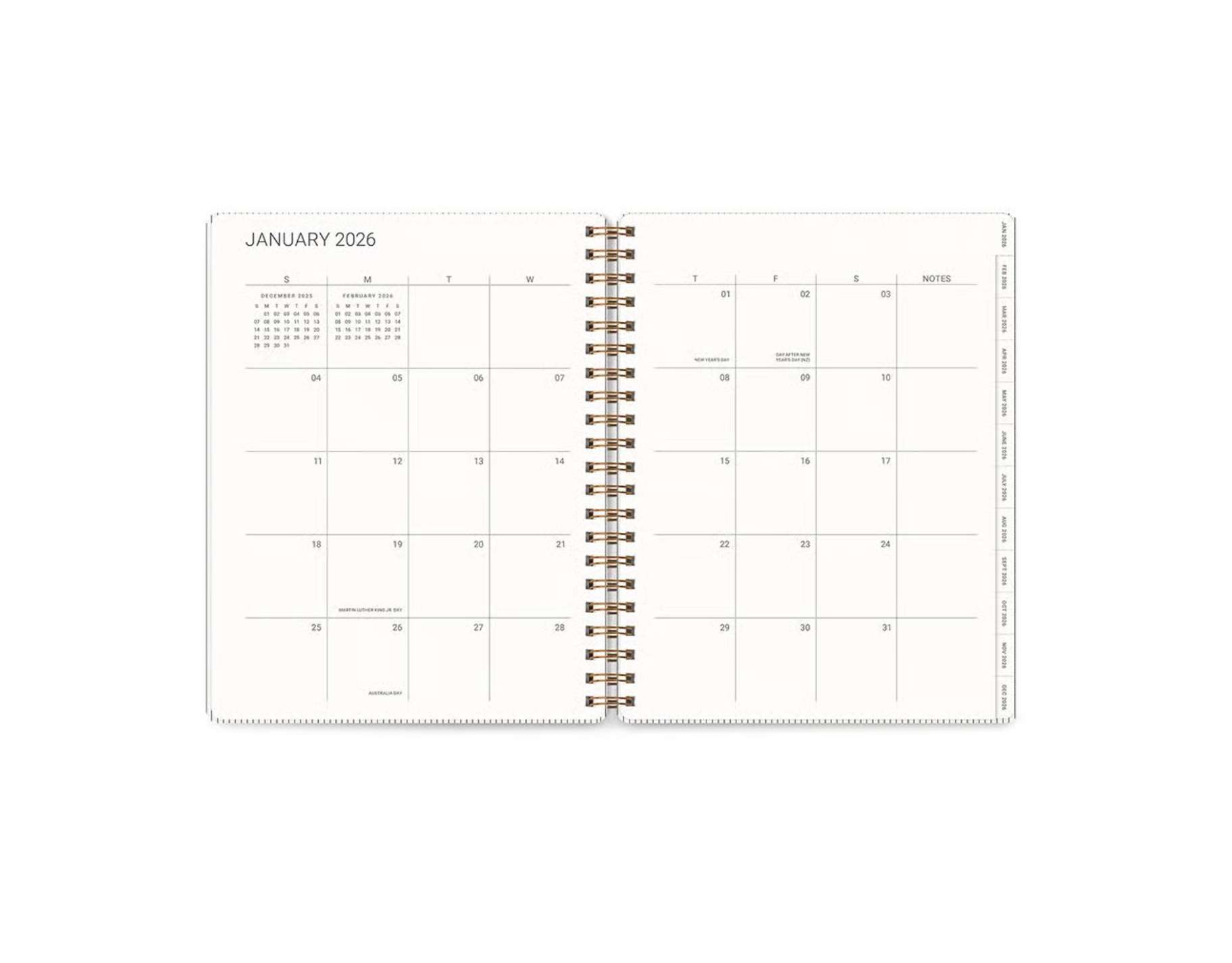 2026 Oxford Blue Baxter Planner, , large image number 1