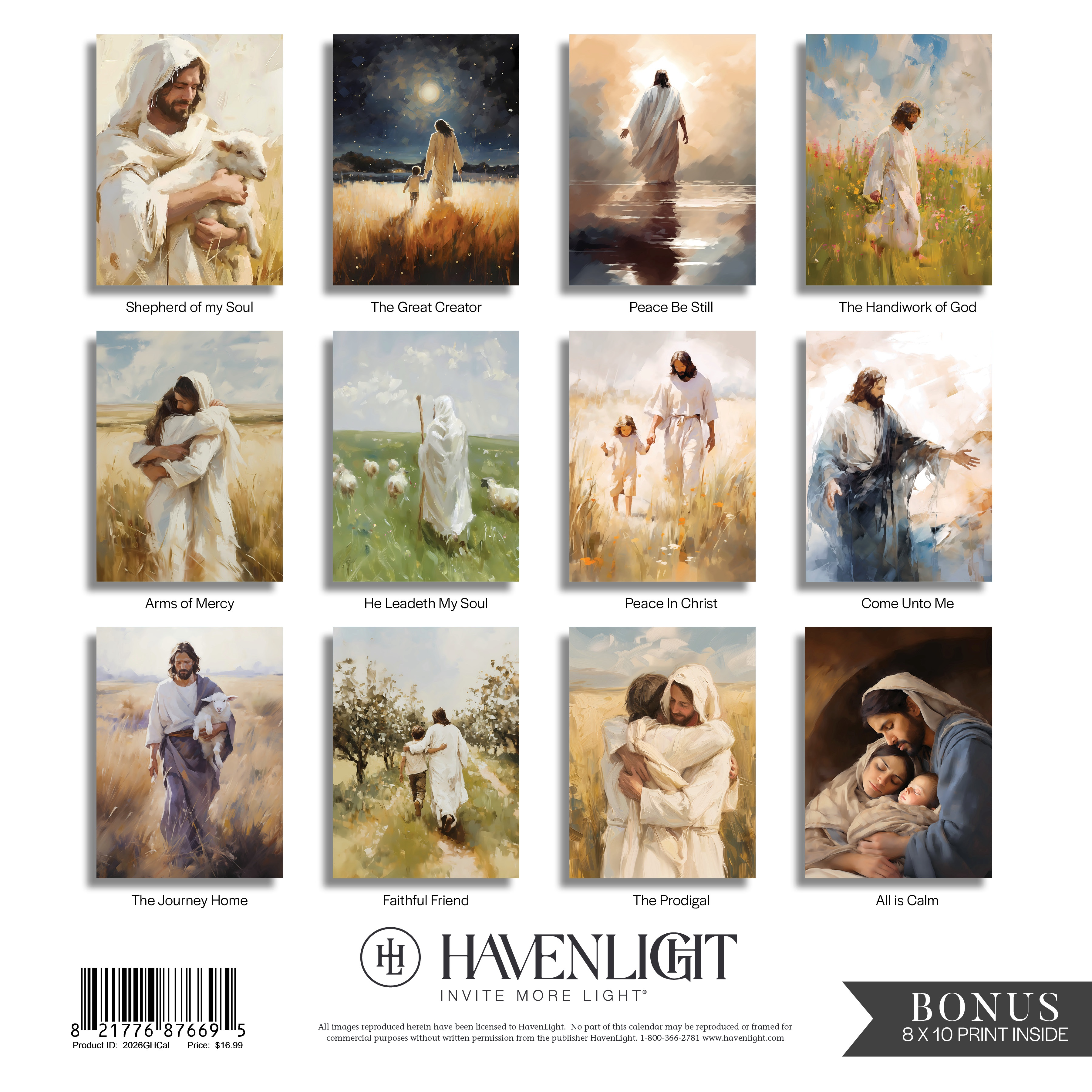 2026 Gabriel Heaton Calendar, , large image number 3