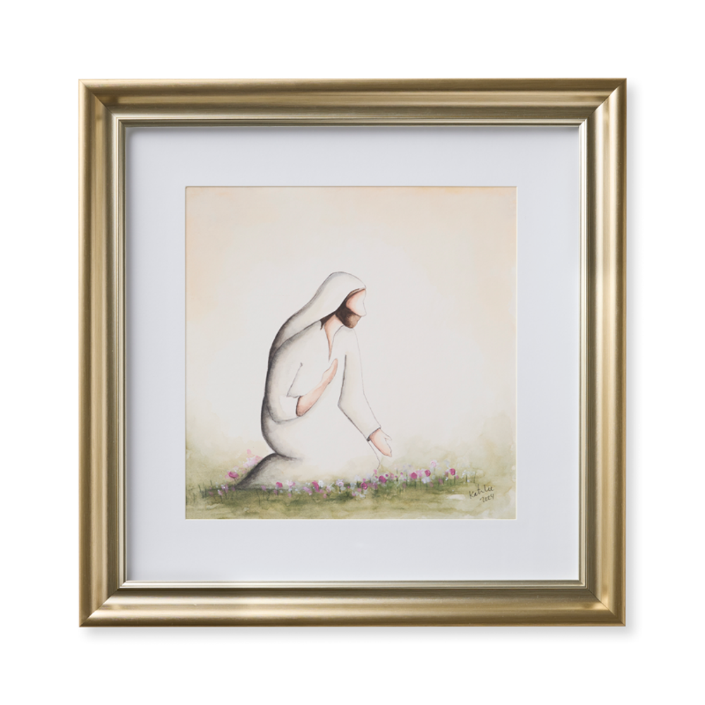 The Tender Love of Christ (19x19 Framed Art),  The Tender Love of Christ (19x19 Framed Art)