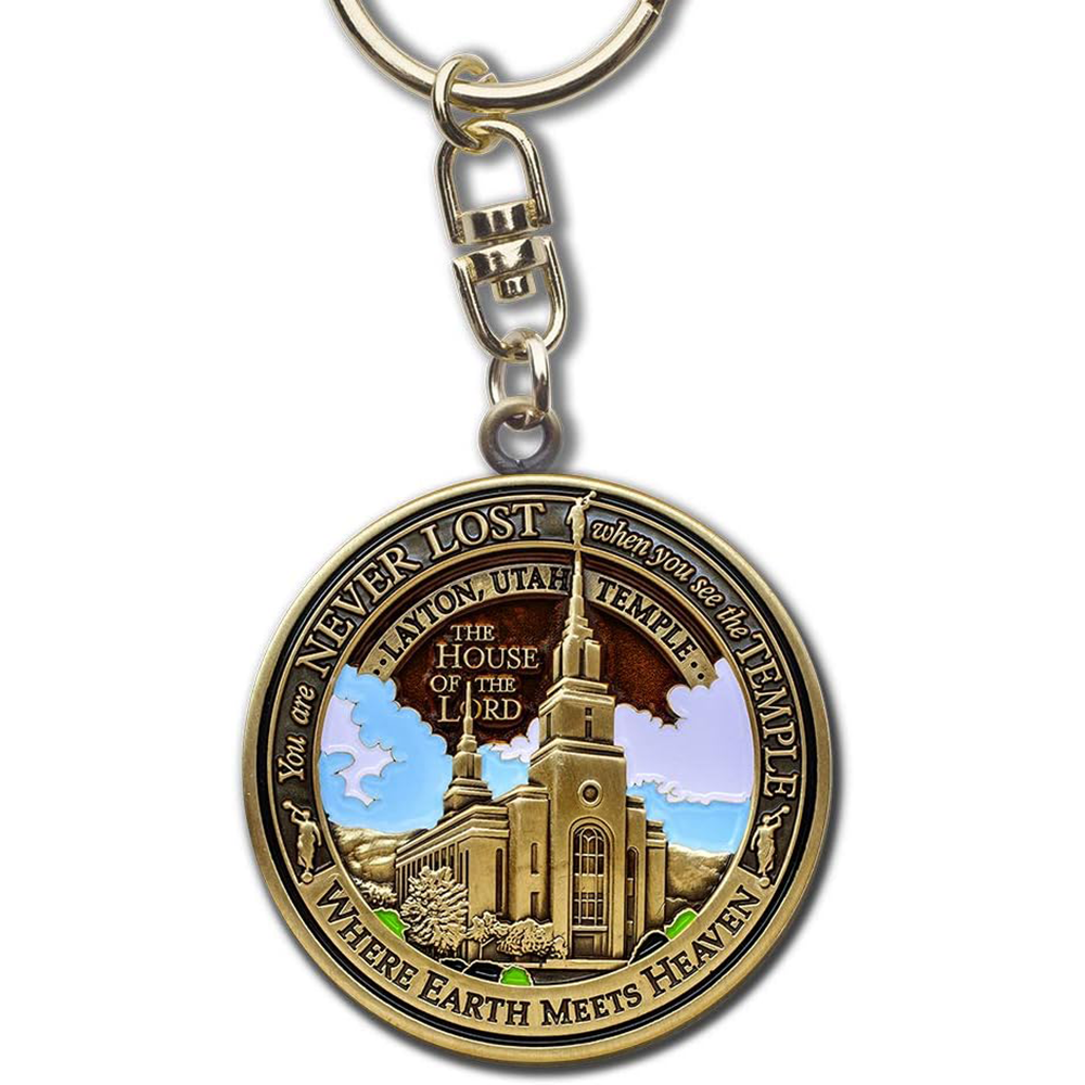 Layton Temple Keyring