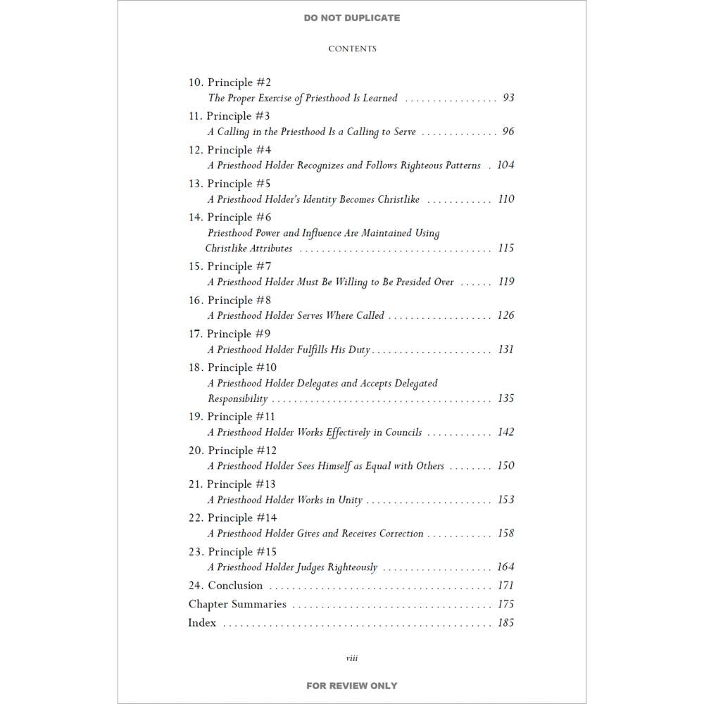 The Melchizedek Priesthood 6