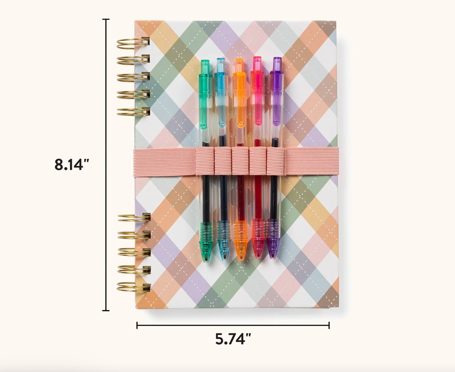 As If Argyle Journal with Pens, , large image number 2