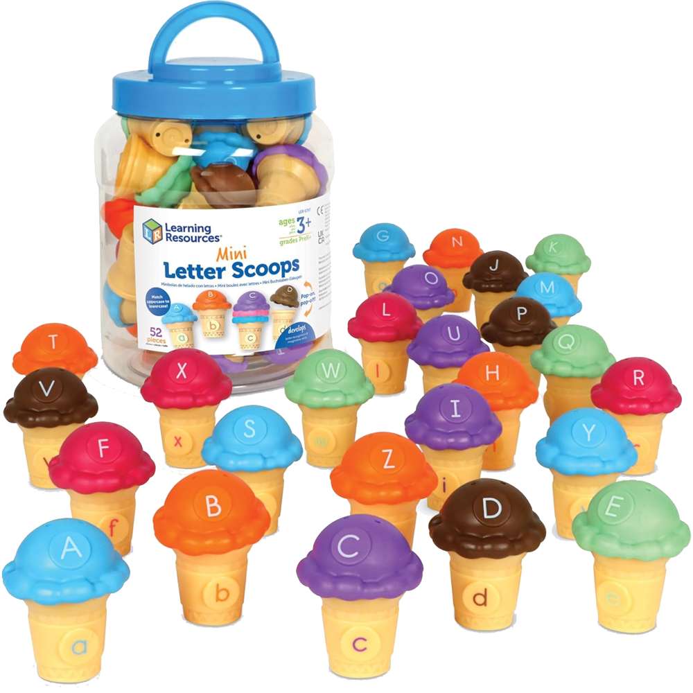 Mini Letter Scoops