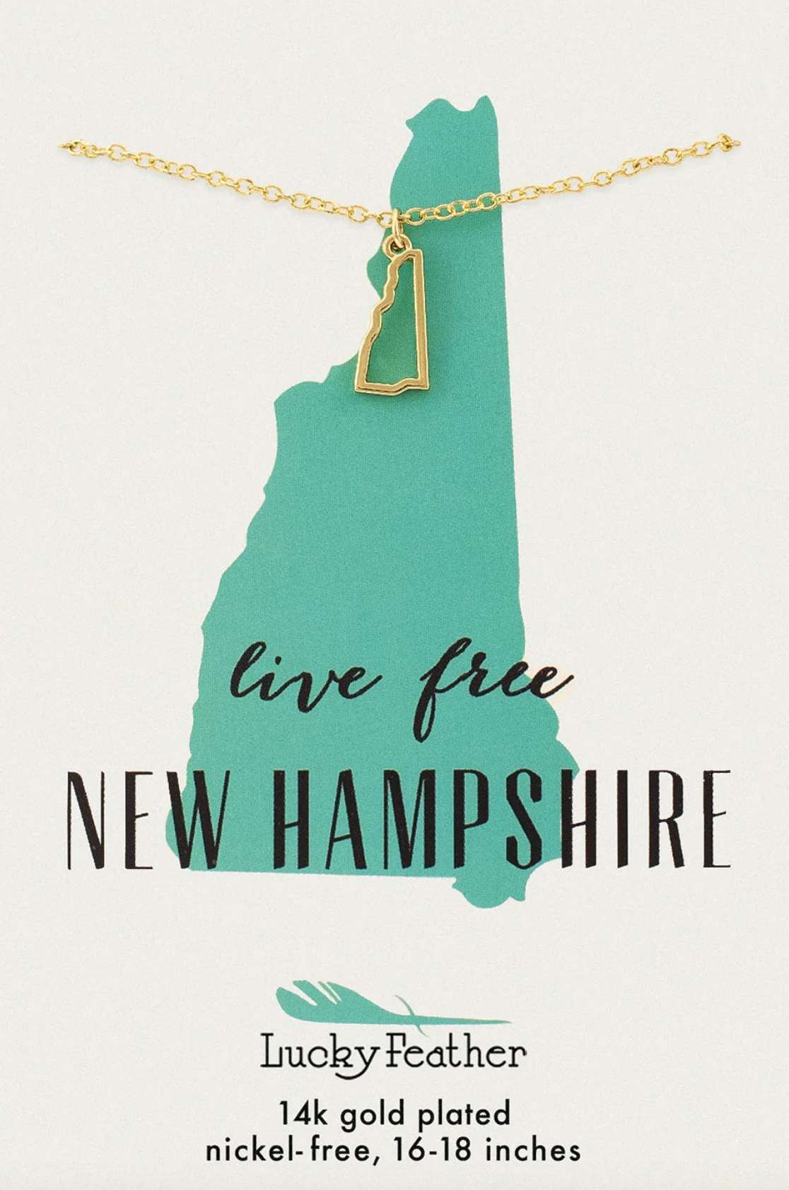 New Hampshire State Necklace
