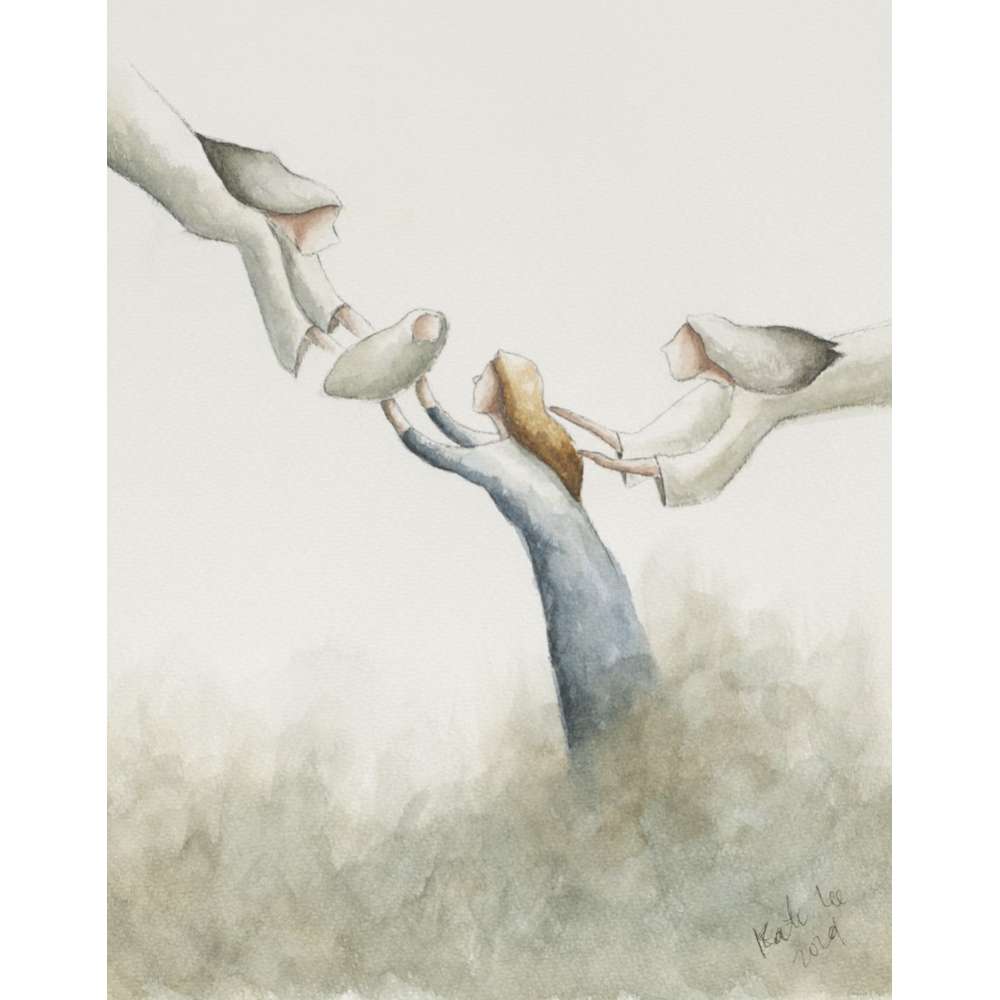 Lovingly Watched Over 11x14 Print