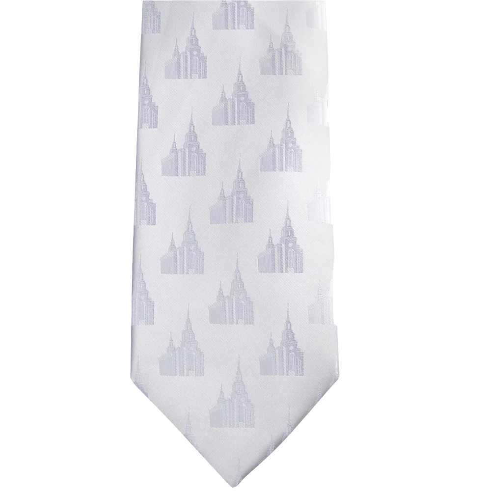 Men's Layton Utah Temple Necktie,  Men's Layton Utah Temple Necktie