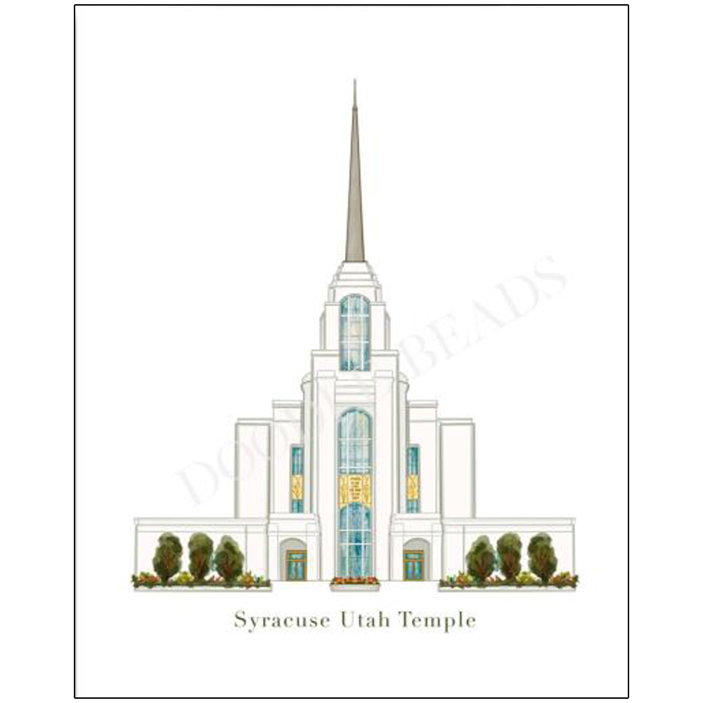 Syracuse Temple - 8x10 Print 