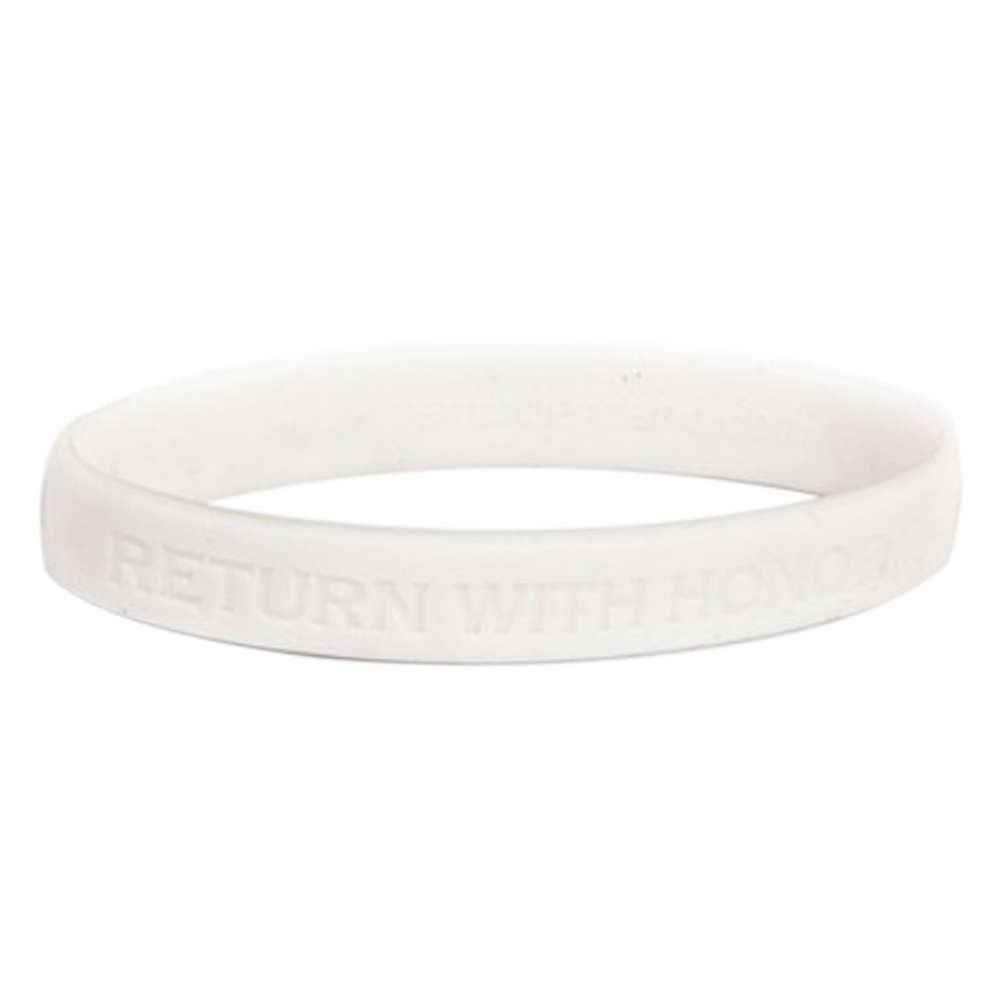Return With Honor Wristband (White), , large image number 0