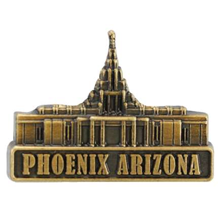 Phoenix Temple Pin