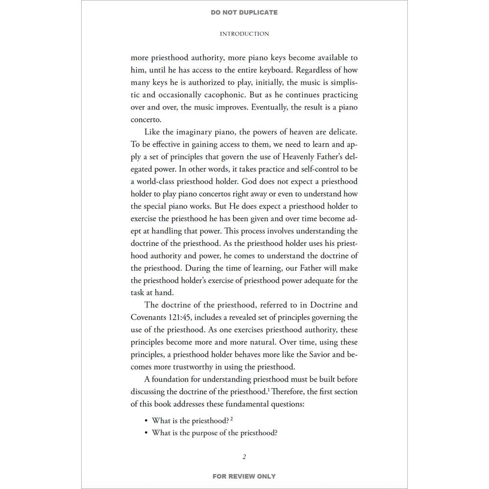 The Melchizedek Priesthood 8