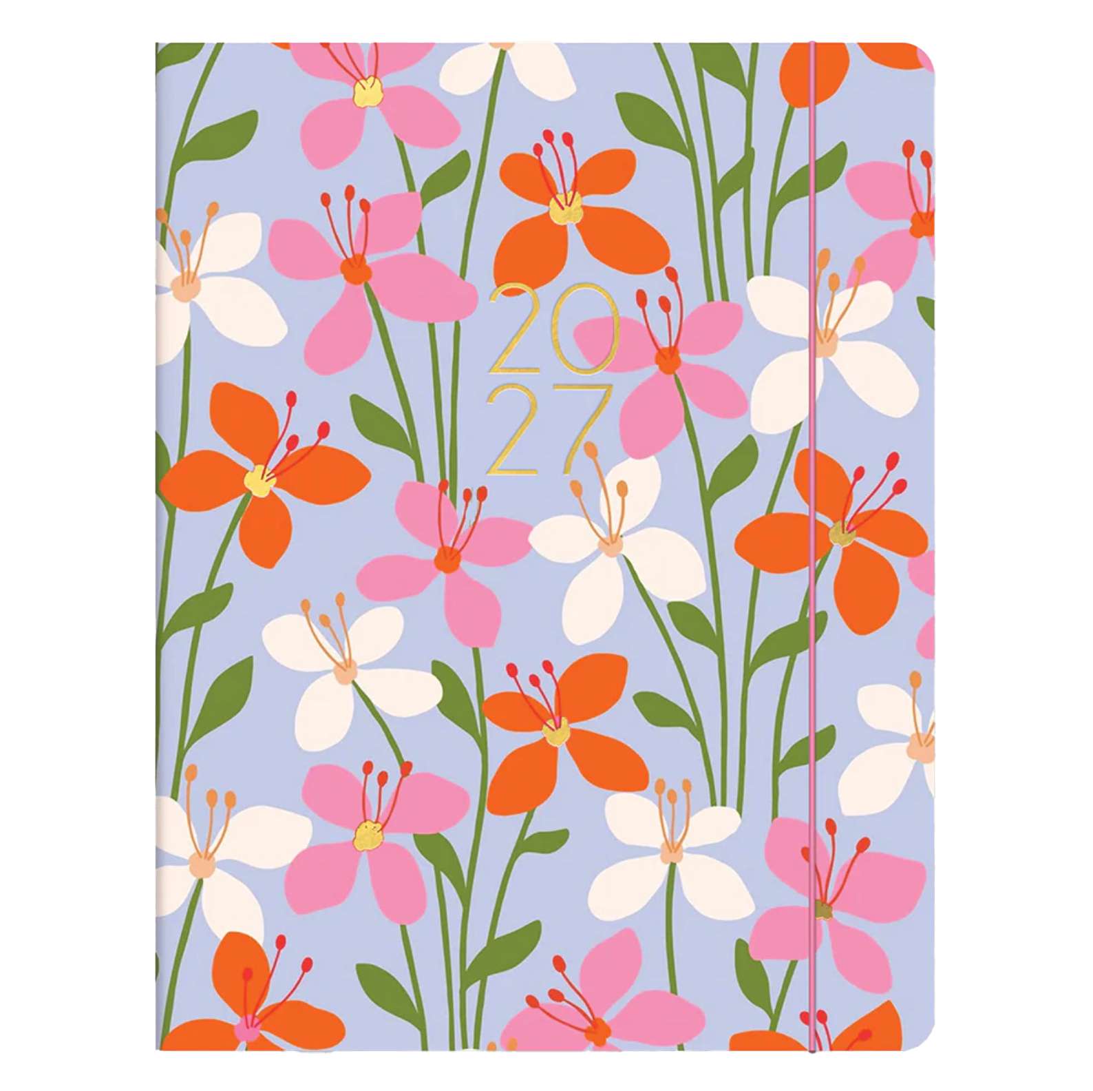 2027 Secret Garden Just Right 17-Month English-Spanish Bilingual Planner
