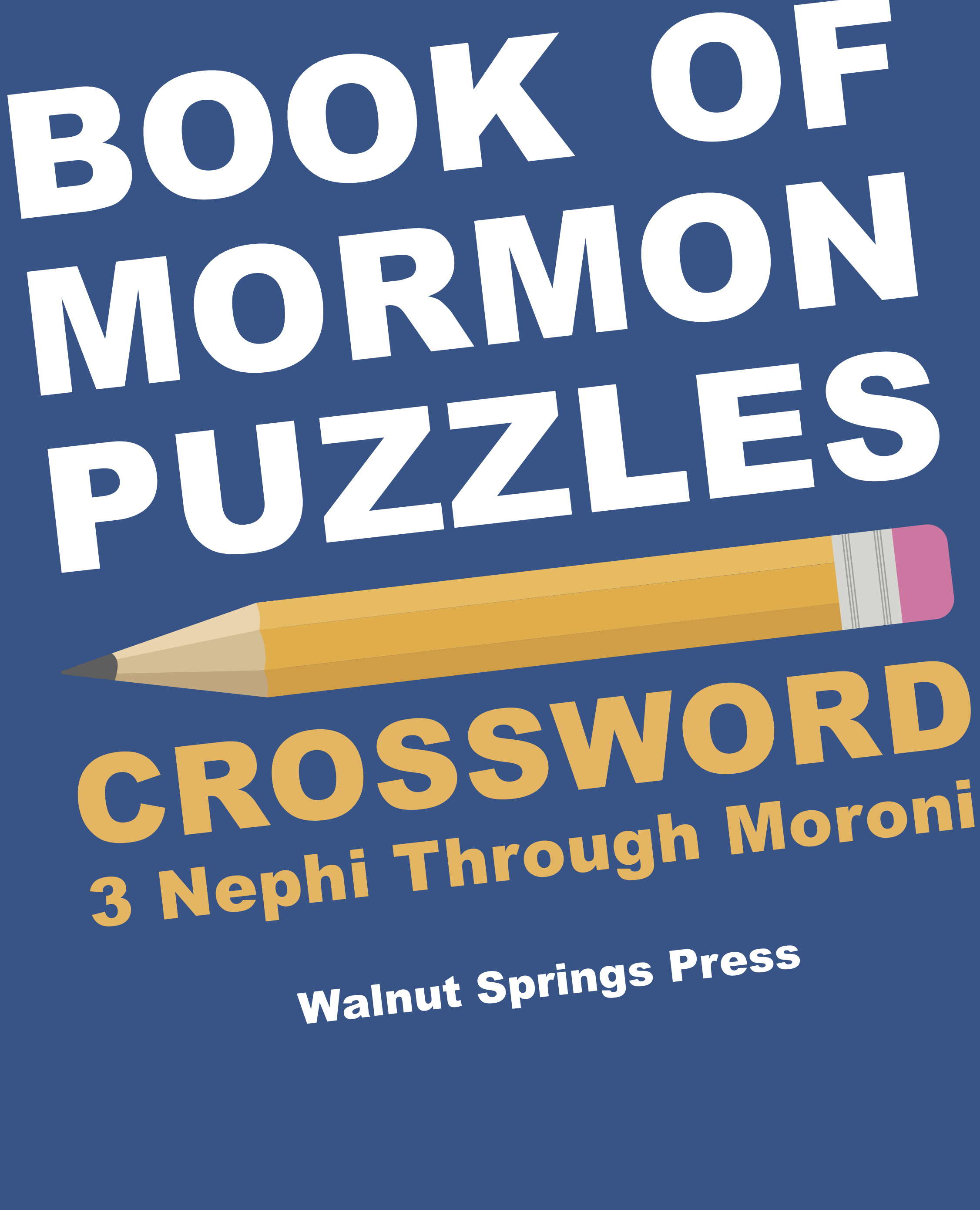 Book of Mormon Puzzles: Crosswords, 3 Nephi through Moroni, , large image number 0