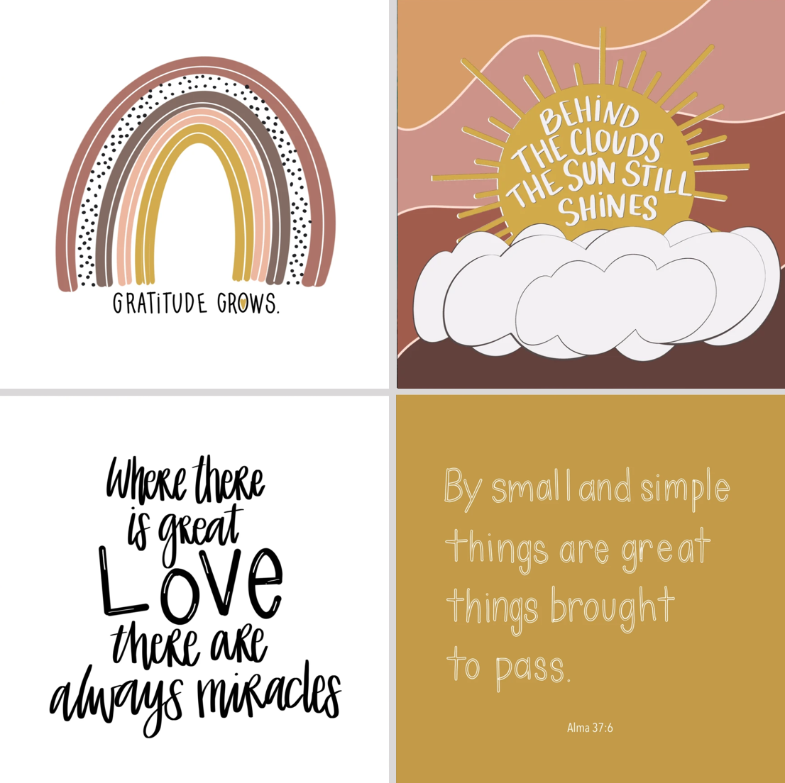 Gratitude Pack (7x7 Prints), , large image number 0