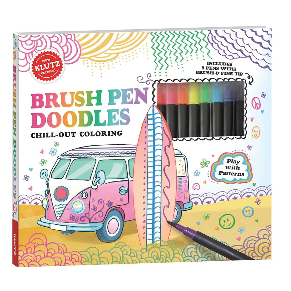 Brush Pen Doodles Craft Kit