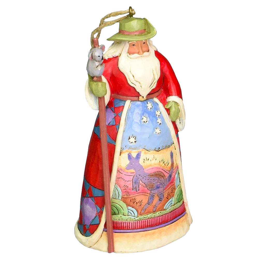 Australia Santa Ornament - SHORE, JIM | Deseret Book