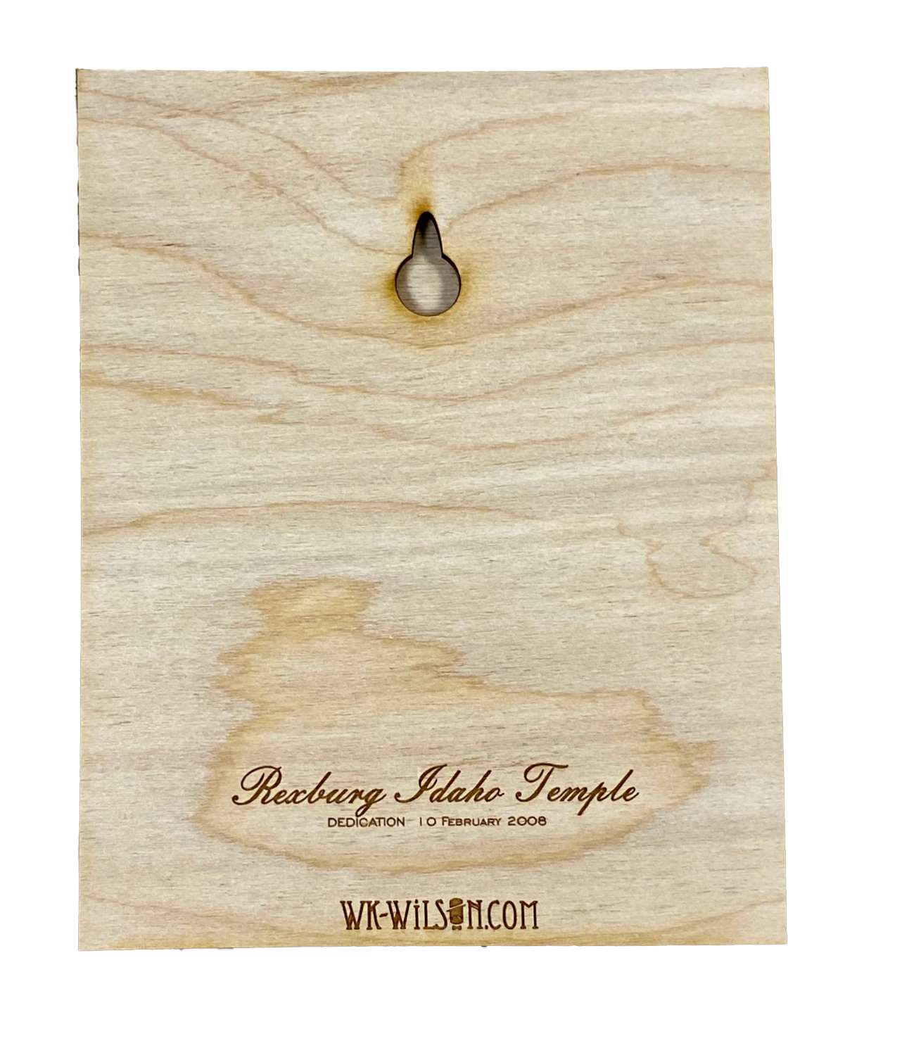 Rexburg Idaho Temple Layered Wood Plaque, , large