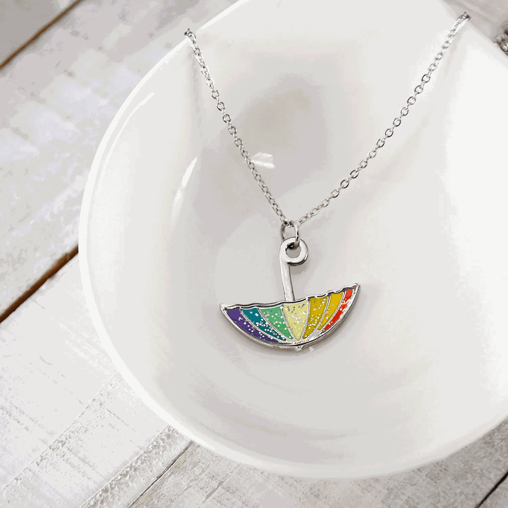 Baptism Rainbow Necklace, , large image number 2