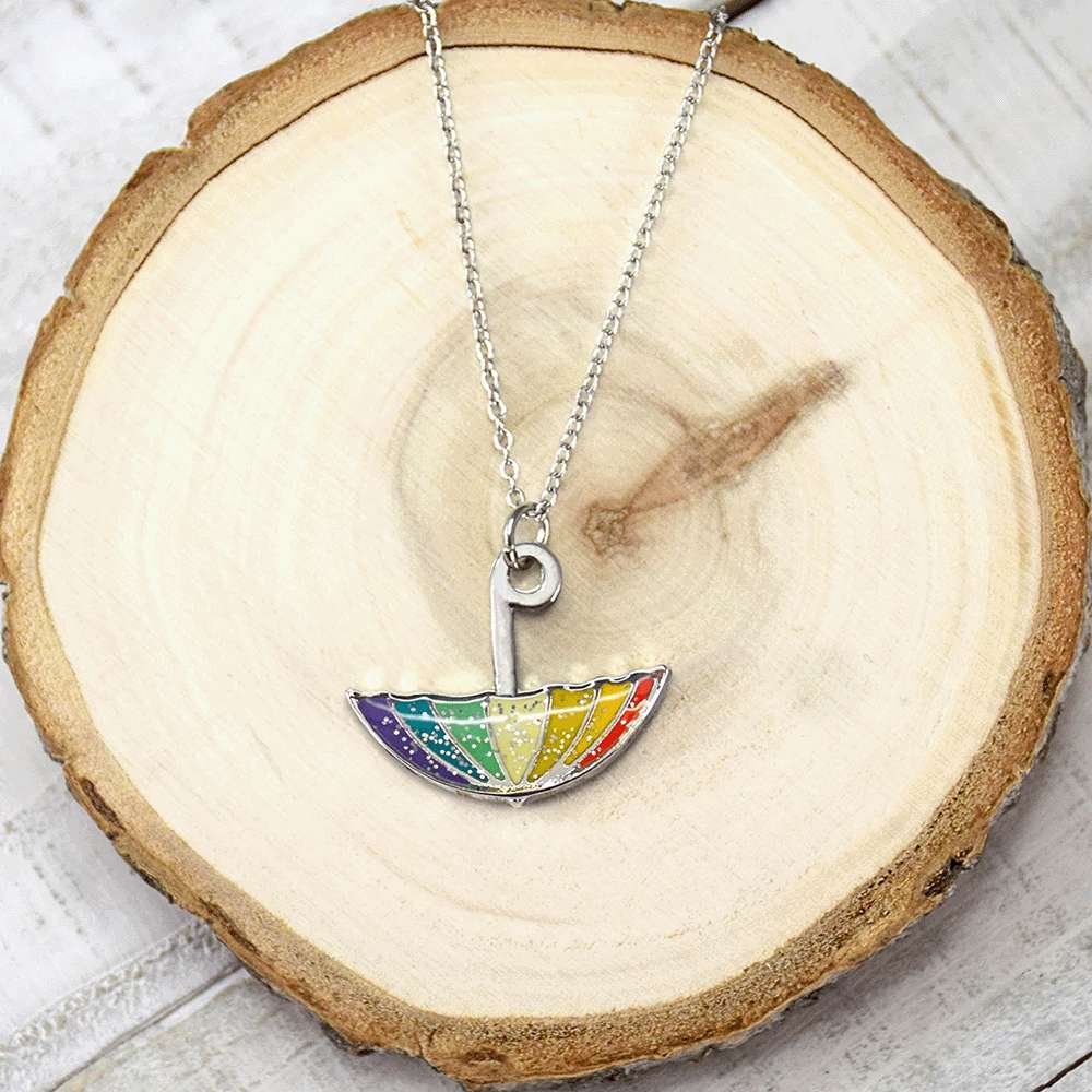 Baptism Rainbow Necklace, , large image number 3