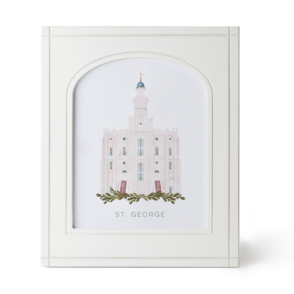 St. George Utah Temple (11x13 Framed Art), , large image number 0