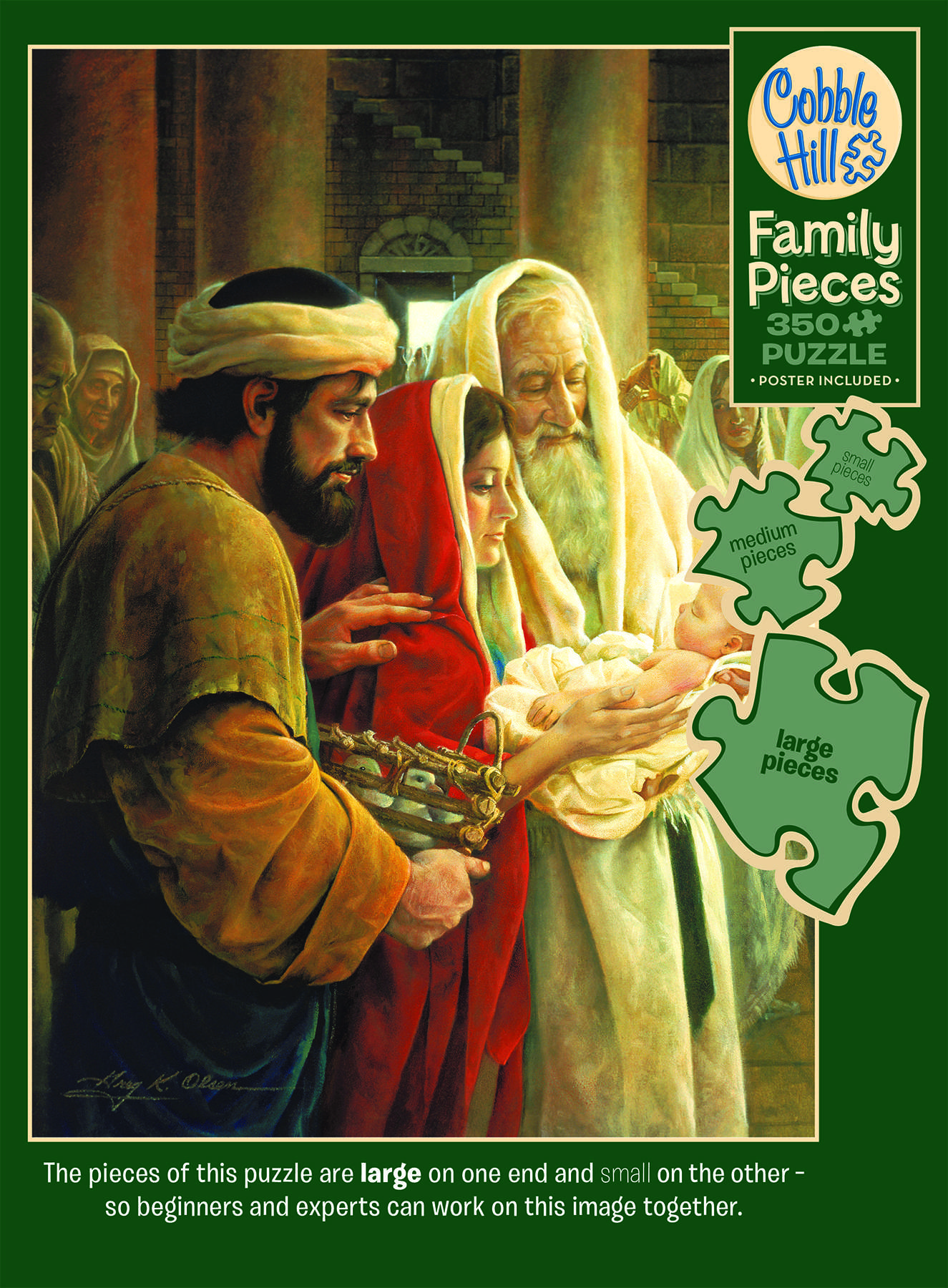 A Light to the Gentiles 350 Piece Family Puzzle