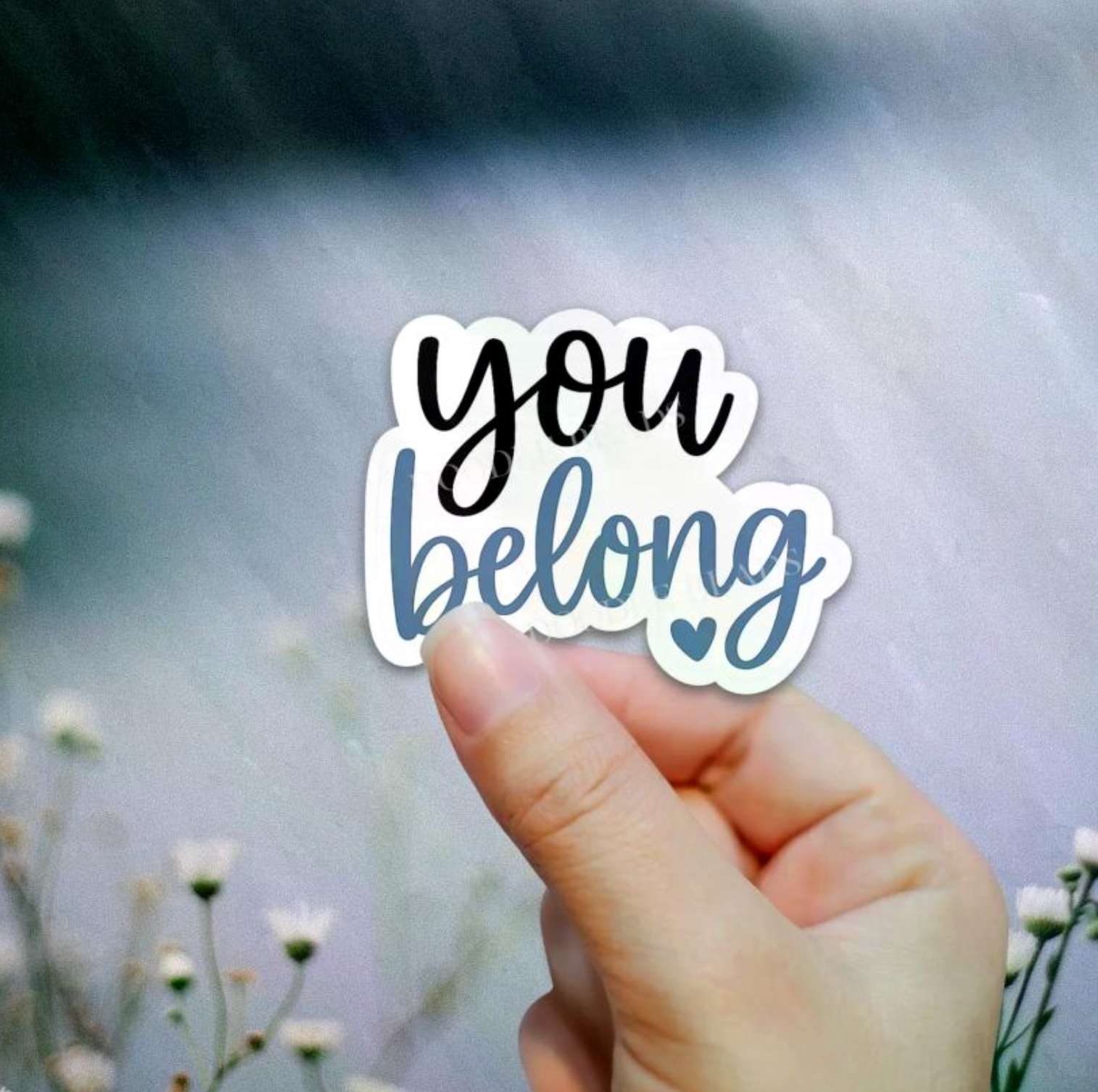 You Belong Sticker, , large