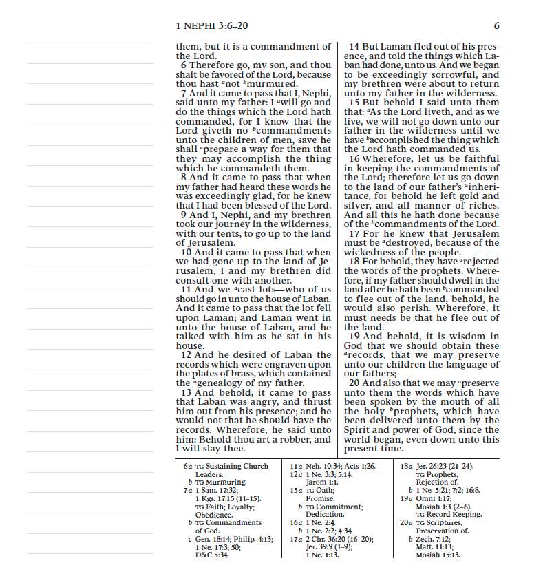 The Book of Mormon, A Journal for Missionaries, Blue (No Index), , large image number 2