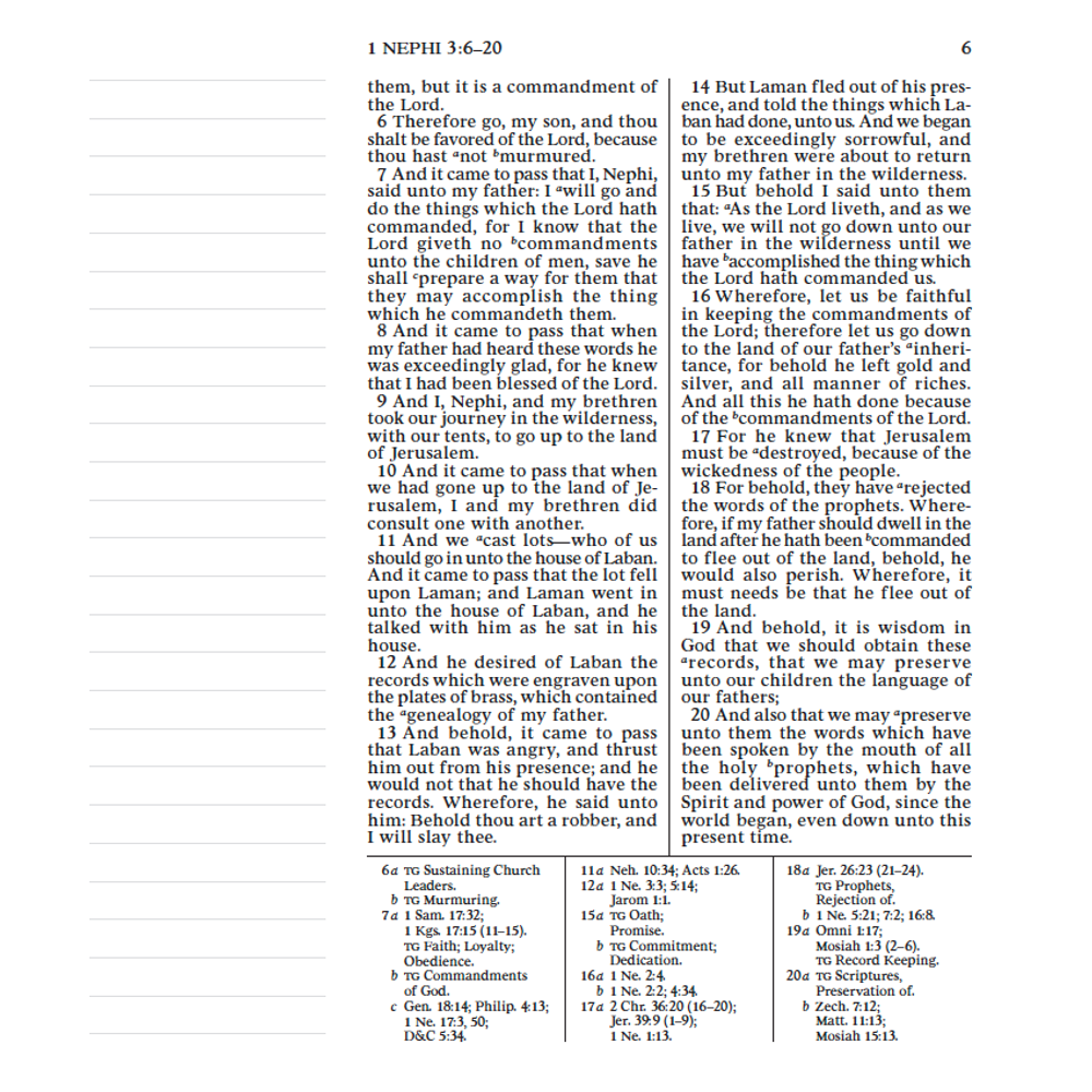 The Book of Mormon, A Journal for Missionaries, Blue (No Index), , large image number 2