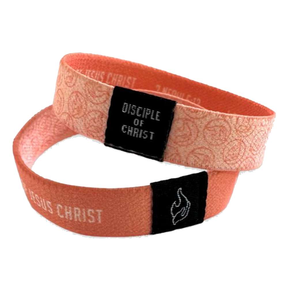 2024 Youth Theme I Am a Disciple Reversible Woven Bracelet, , large image number 0