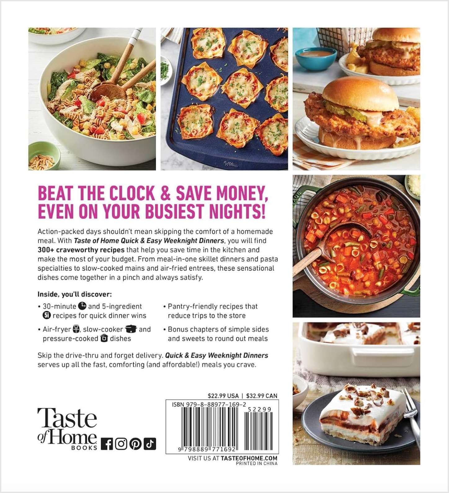 Taste of Home Quick & Easy Weeknight Dinners Cookbook, , large image number 4