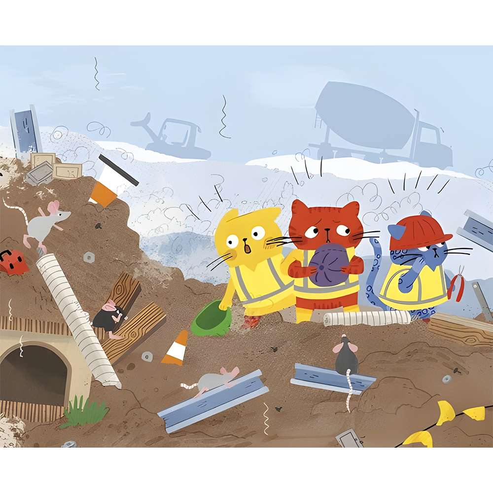 Cats in Construction Hats, , large image number 5