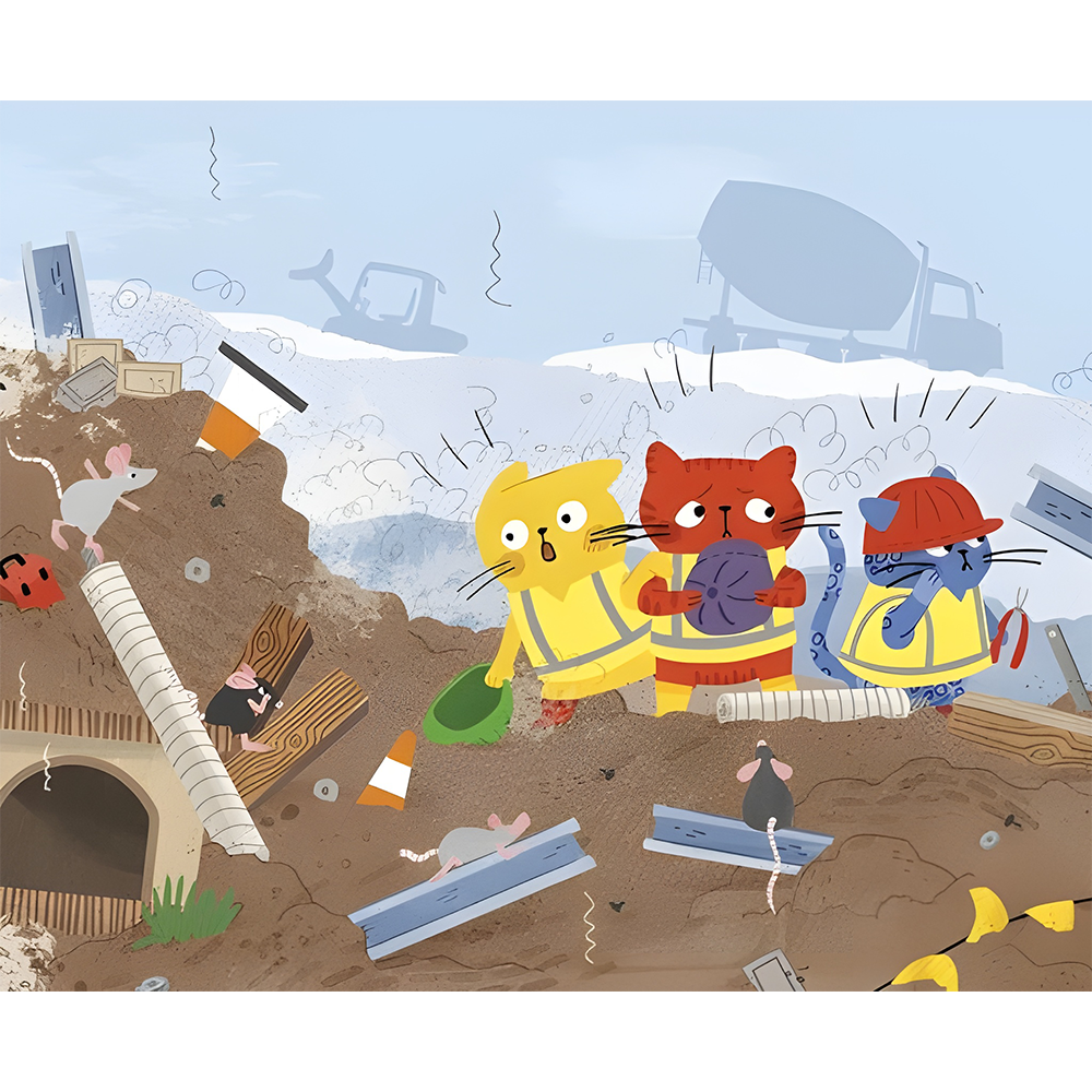 Cats in Construction Hats, , large image number 5