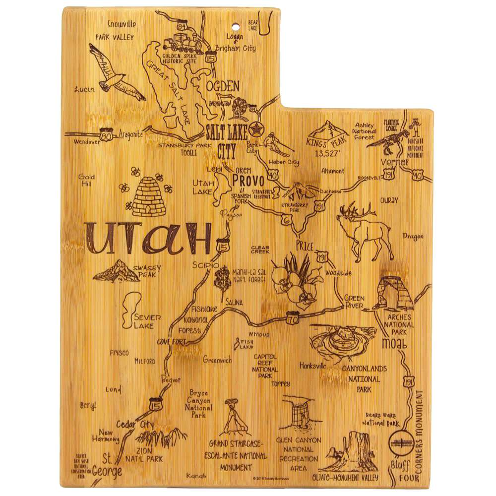 Destination Utah Cutting Board