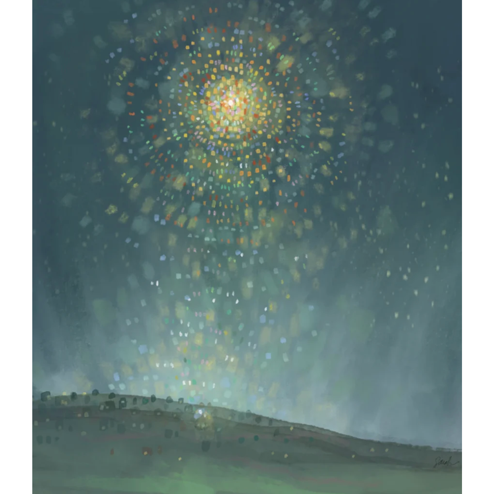 Star of Bethlehem Greeting Card
