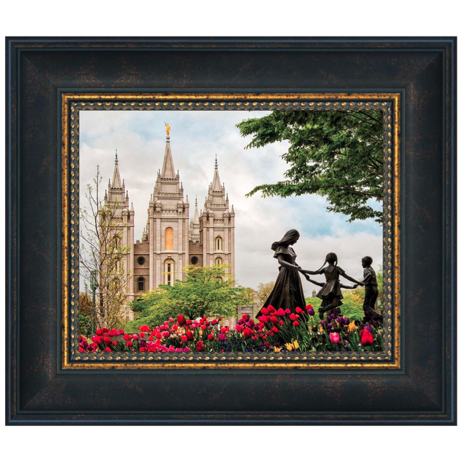 Salt Lake Eternal (14 x 12 Framed Art)