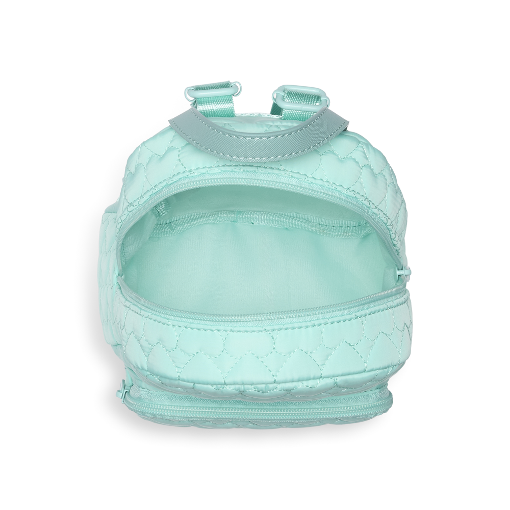 Heart Regular Scripture Tote Backpack, , large