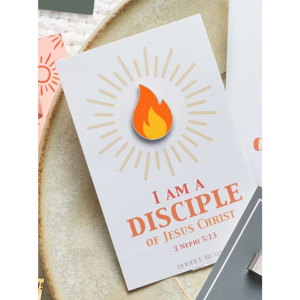 I Am a Disciple 2024 Youth Theme Enamel Pin, , large image number 2