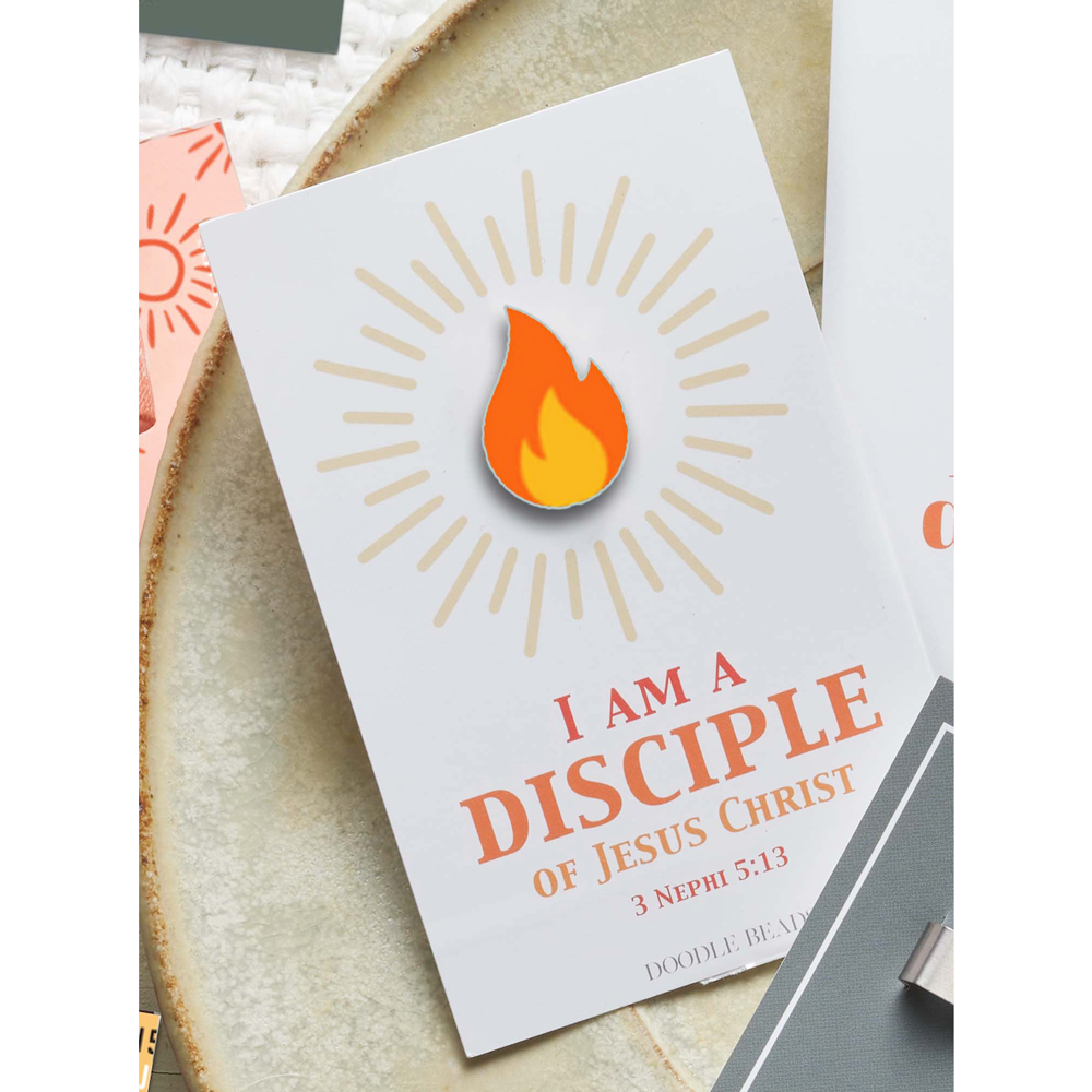 I Am a Disciple 2024 Youth Theme Enamel Pin, , large image number 2