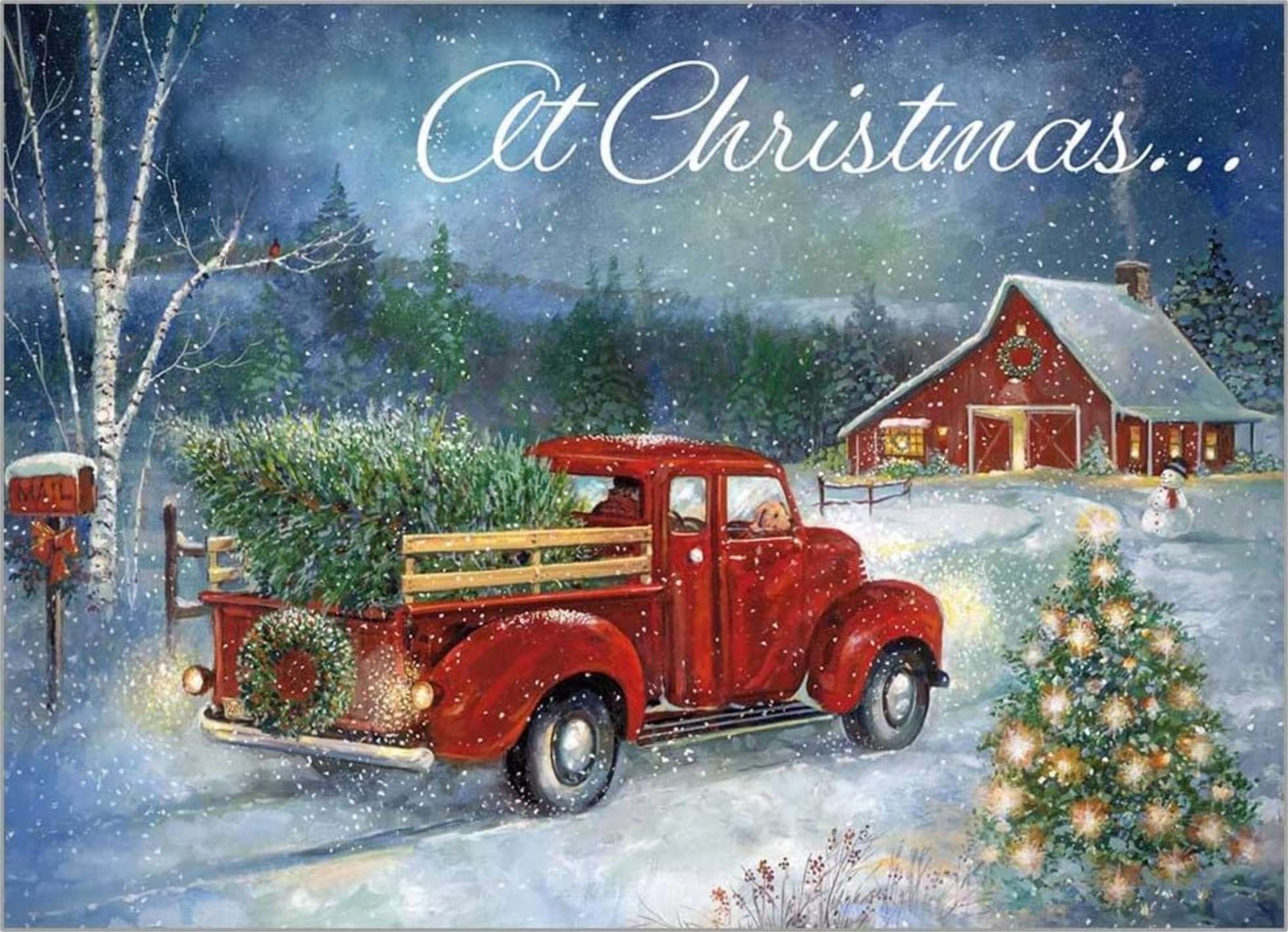 Christmas Delivery Boxed Christmas Cards