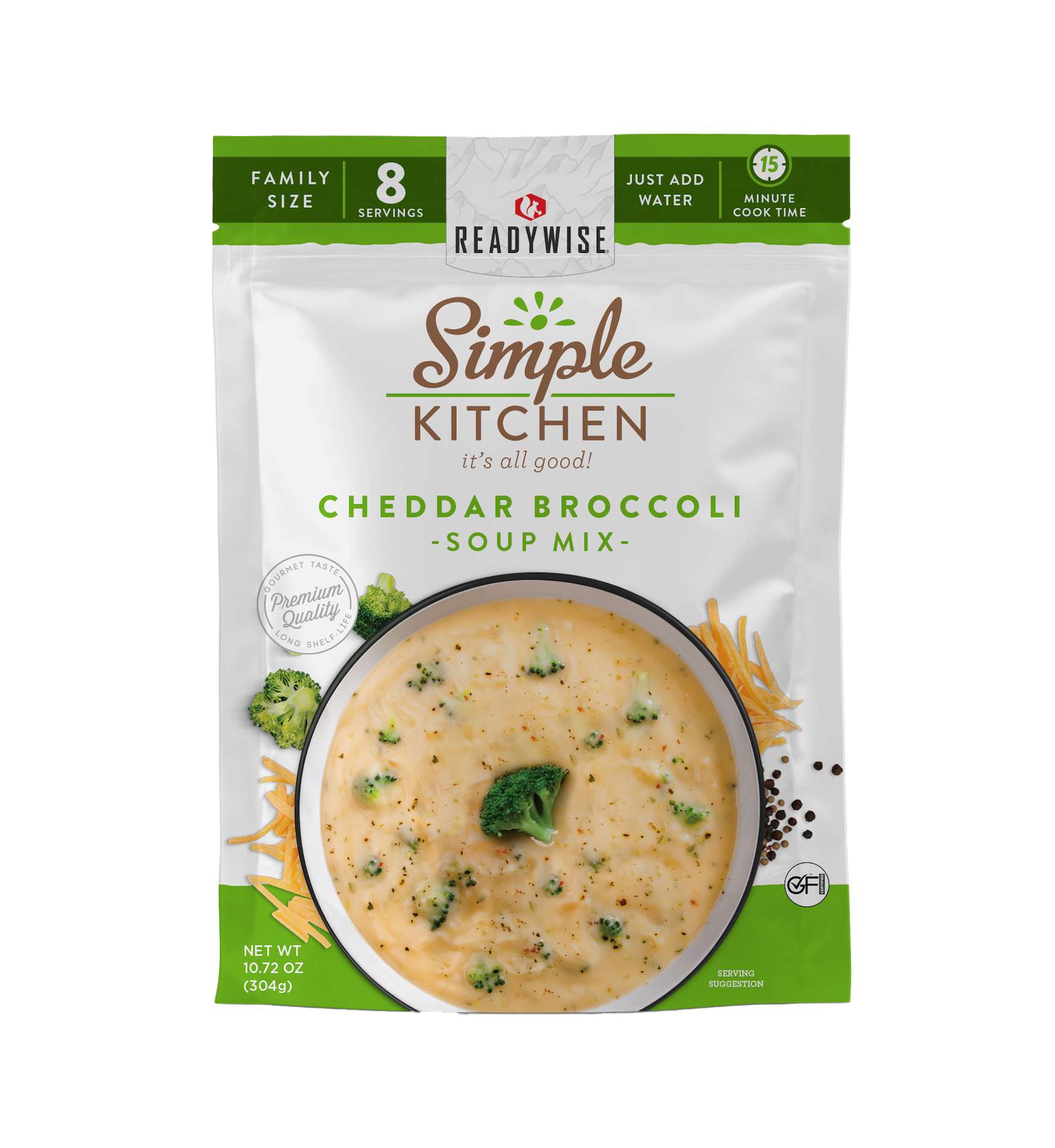 Simple Kitchen Cheddar Broccoli Soup Mix Single Pouch