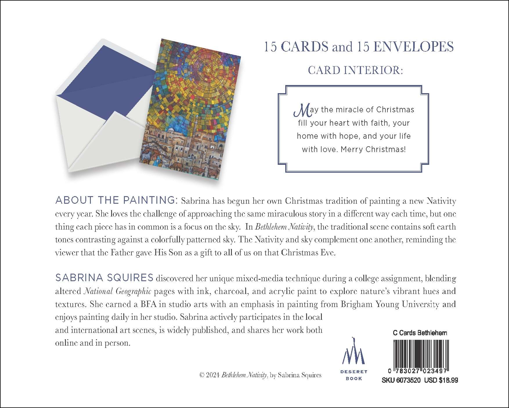 Bethlehem Boxed Christmas Cards, , large