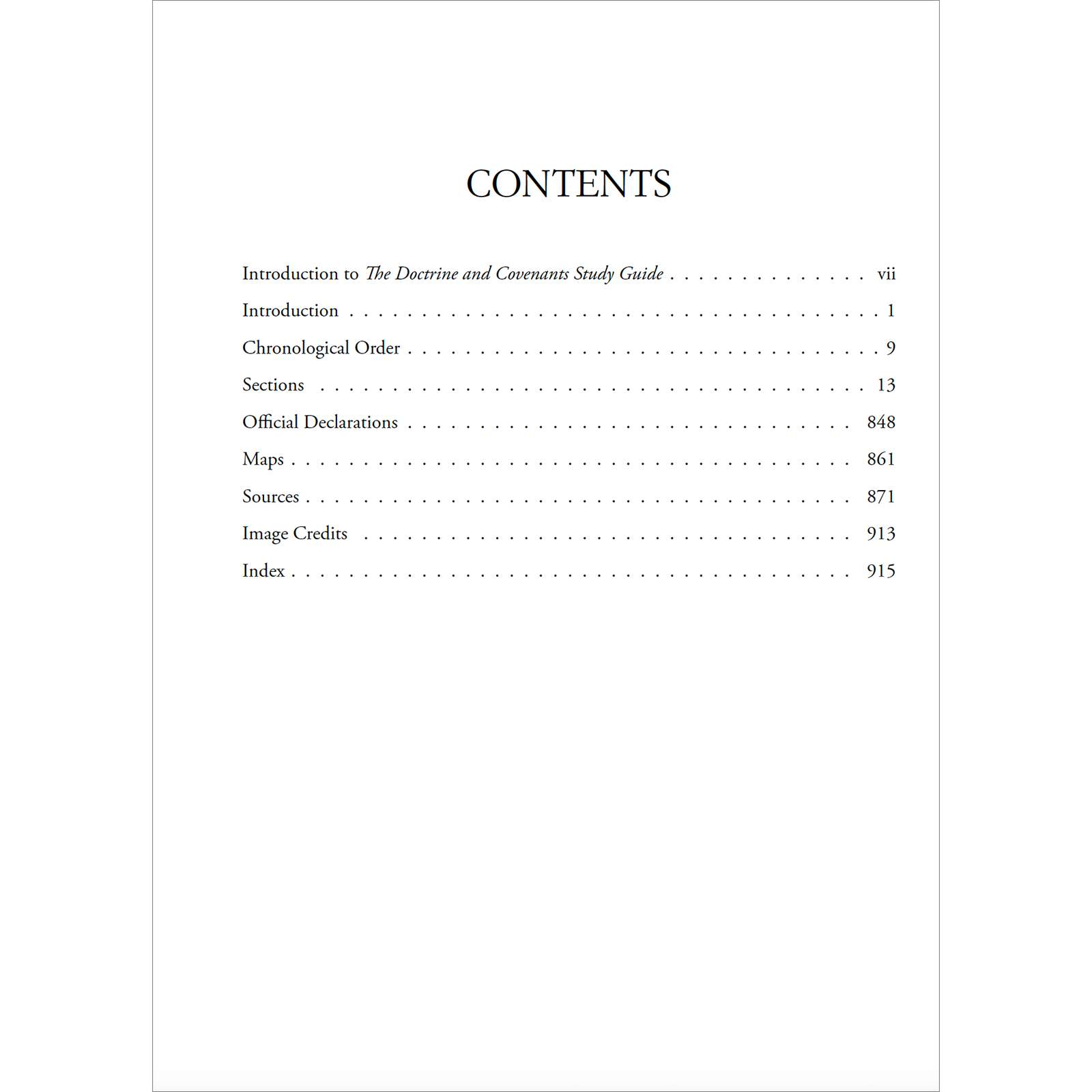 The Doctrine and Covenants Study Guide, , large image number 1