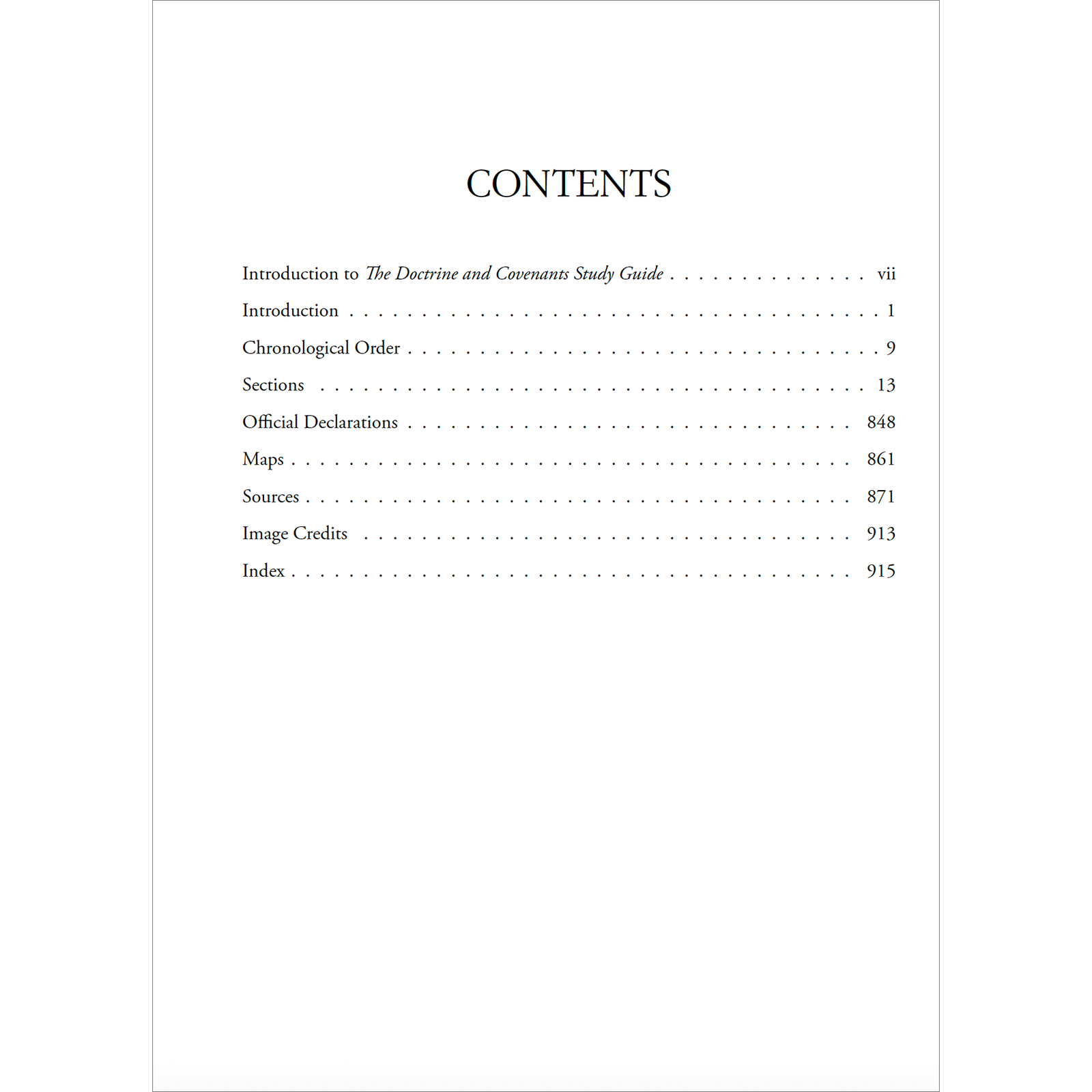 The Doctrine and Covenants Study Guide, , large image number 1