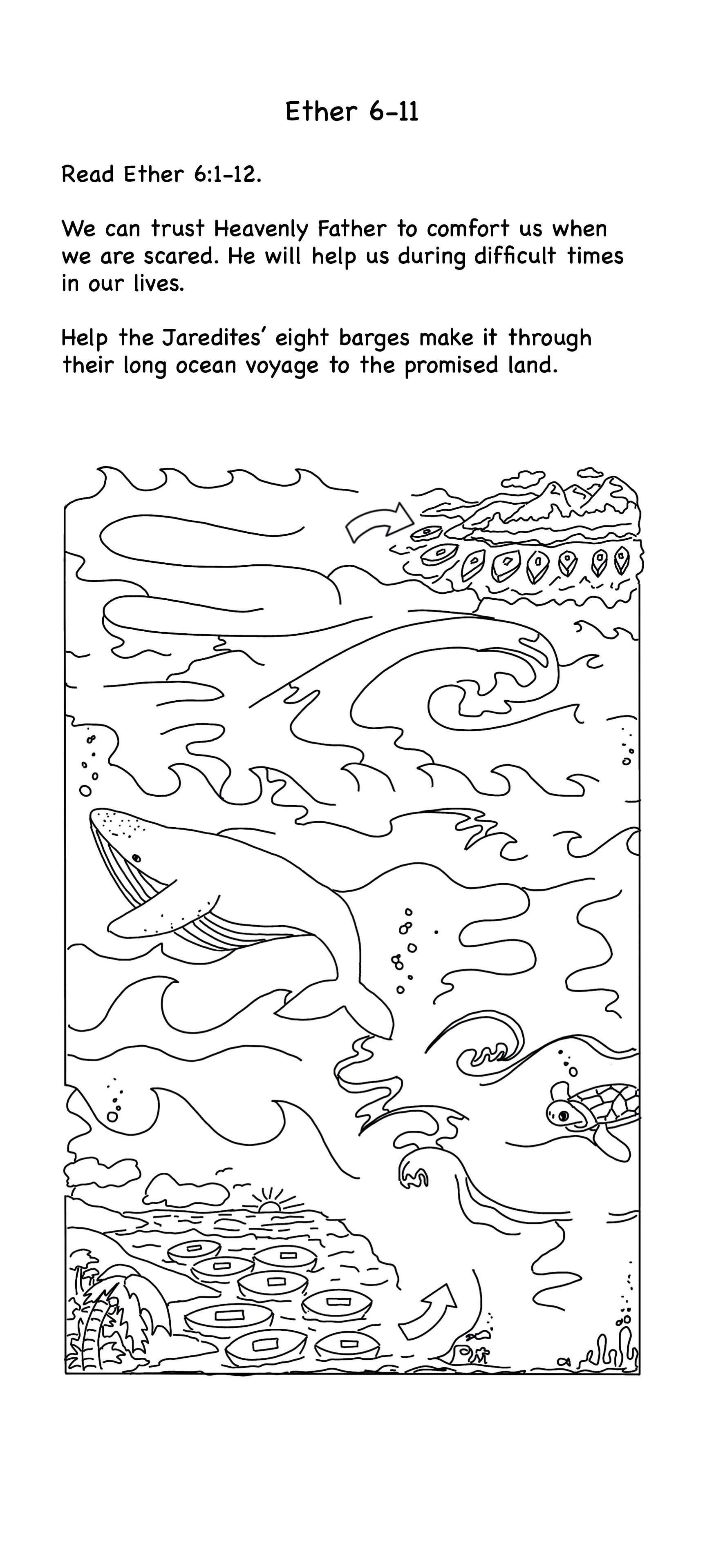 Book of Mormon Activities: 3 Nephi 17 to Moroni, , large image number 3