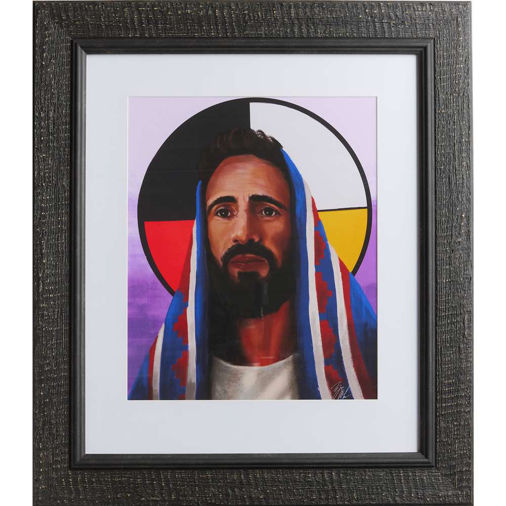 The Savior to All Nations (27x24 Framed Paper Print)