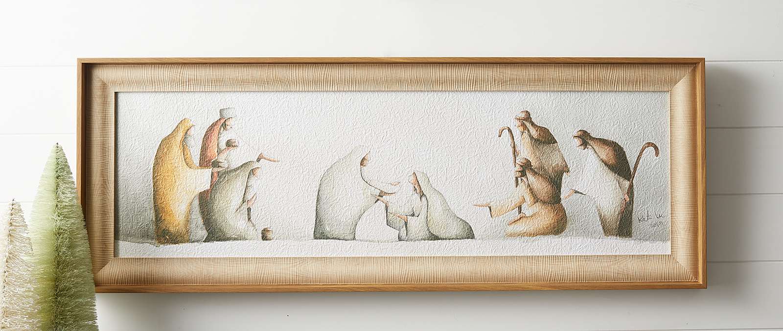Love's Pure Light, A Nativity Piece (15x40 Framed Art), , large image number 5